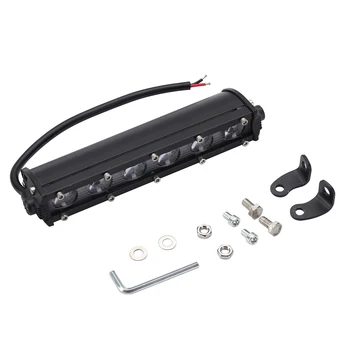 

1pcs 8 Inch 60w Led Work Light Bar Ip67 Waterproof Off Road Truck Suv Spotlight Floodlight Fog Lamp Light Bar Work Light
