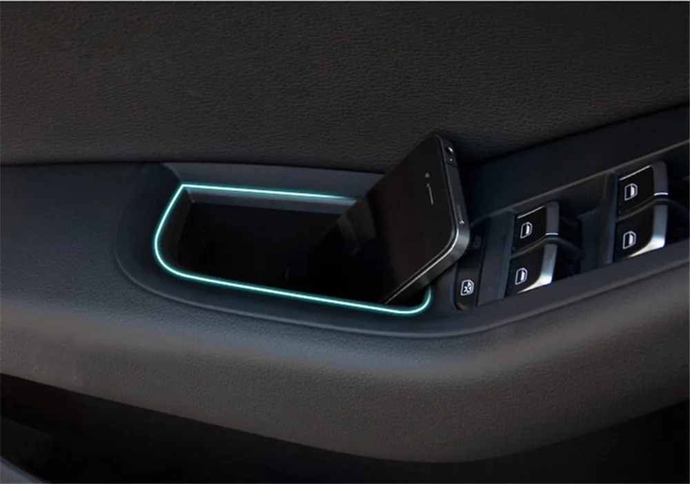 Für Audi A4 B8 A5 S5 Q5 8R SQ5 1 paar Auto Innen Türgriff Armlehnen Lagerung Box Organizer Telefon Halter fall Auto Styling – Detail 18