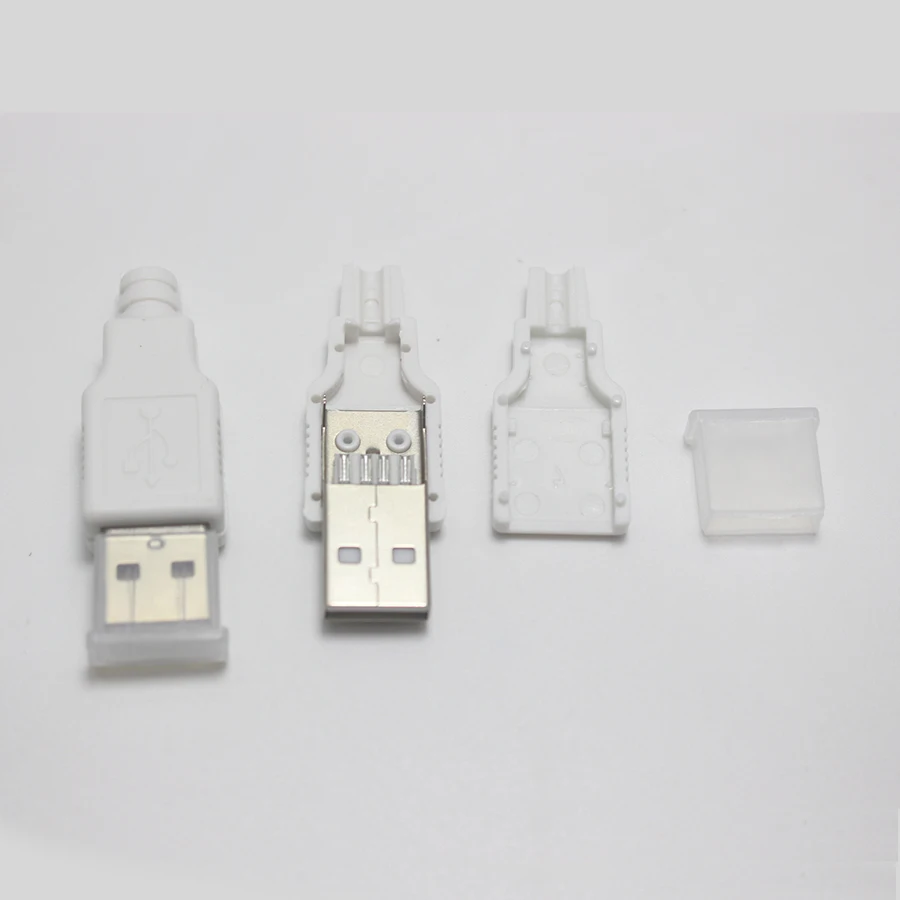 DIY USB 2.0 A Ÿ    Ŀ ÷  10 Ʈ,  ִ  öƽ   ĸ ̽ 