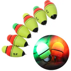 Fishing Float  Portable EVA Electronic Night Light Fishing Float Ball   with1 Button Cells  Fishing Tackle Tools 20g/30g/40g/60g