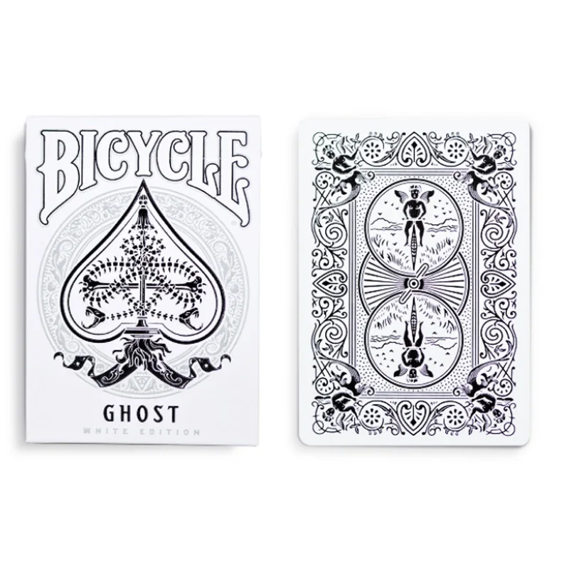 SVENGALI BICYCLE BLACK DECK TIGER RED PLAYING CARDS GAFF ELLUSIONIST MAGIC TRICK 