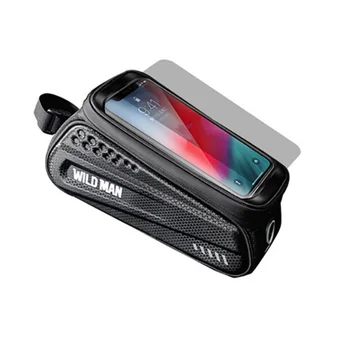 

Bicycle Mobile Phone Bag Bike Phone Mount Bag Waterproof Touch Screen Bag Riding Bag ForiPhone 11 X Plus XS Max Up To 6.5 Inch