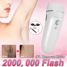 2000000 флэш-устройство для удаления волос IPL Удаление волос L aser Эпилятор постоянный домашний электрический безболезненный депилятор для бровей эпилятор