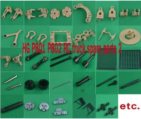 HG P801 P802 1/12 8X8 RC высокой имитации atlon США запасные части для военного грузовика