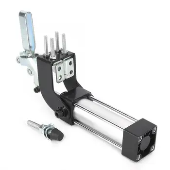 

1/8" Intake interface Metal Cylinder Pneumatic Clamp Hold 50KG Clamp Force