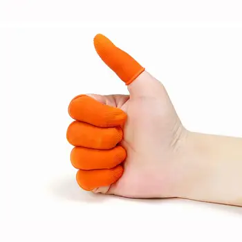 

Cover Finger Protector Non-Slip Antiskid Protection Laboratory Supplies Inspect Latex 100pcs/Set Convenient Cheap Injured