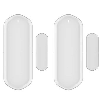 

Smart WIFI Door netic Alarm Sensor Tuya Door Open/Closed Detectors Remote Control Works with Alexa Google Home 2 Set
