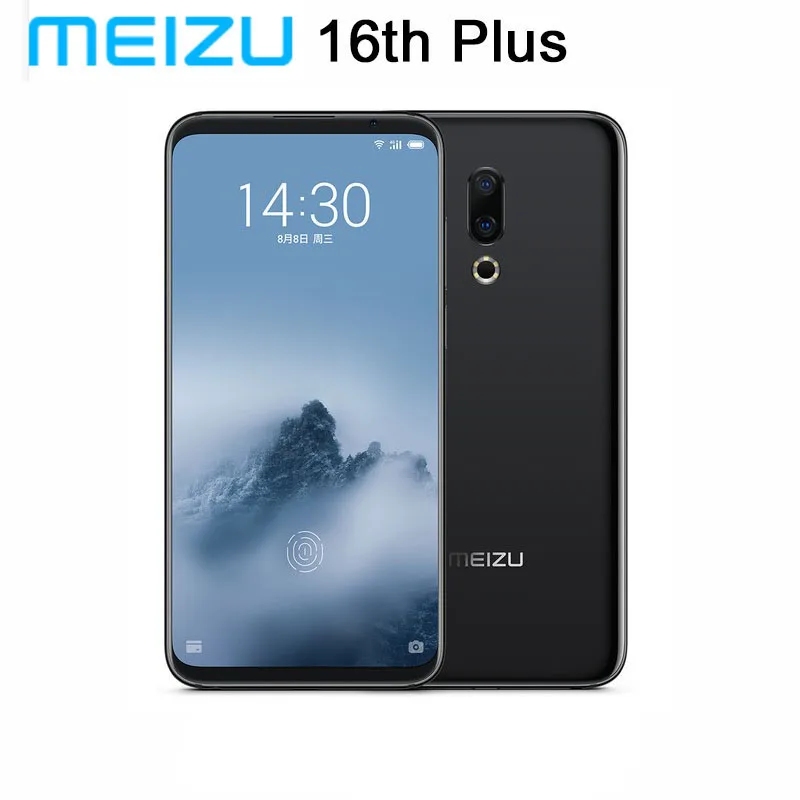 Meizu 16th Plus, Смартфон Snapdragon 845, двойная задняя камера 20 МП, фронтальная камера 6,5 дюйма, полноэкранный смартфон
