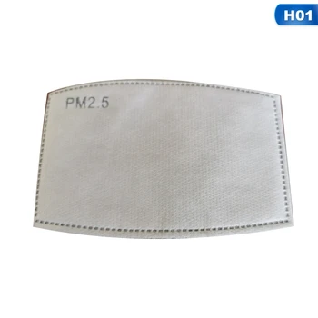 

1Pc PM2.5 Filter Paper Anti Haze Mouth Mask Anti Dust Mask Activated Carbon Filter Paper Health Care