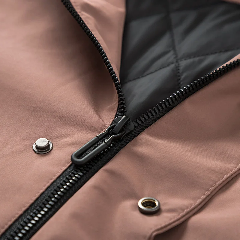 Куртка SEMIR Мужская зимняя с капюшоном хлопковая теплая ветровка в Корейском
