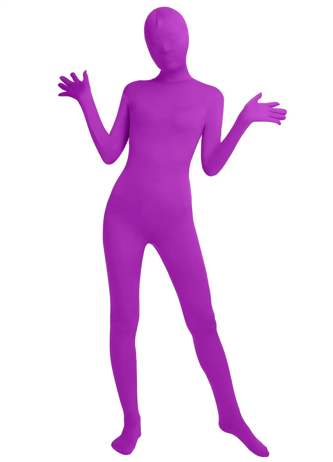 thumbnail image 1 of Traje de cosplay de una pieza de Ensnovo para mujer, traje de cuerpo entero de licra zentai elástica, 1 of 5