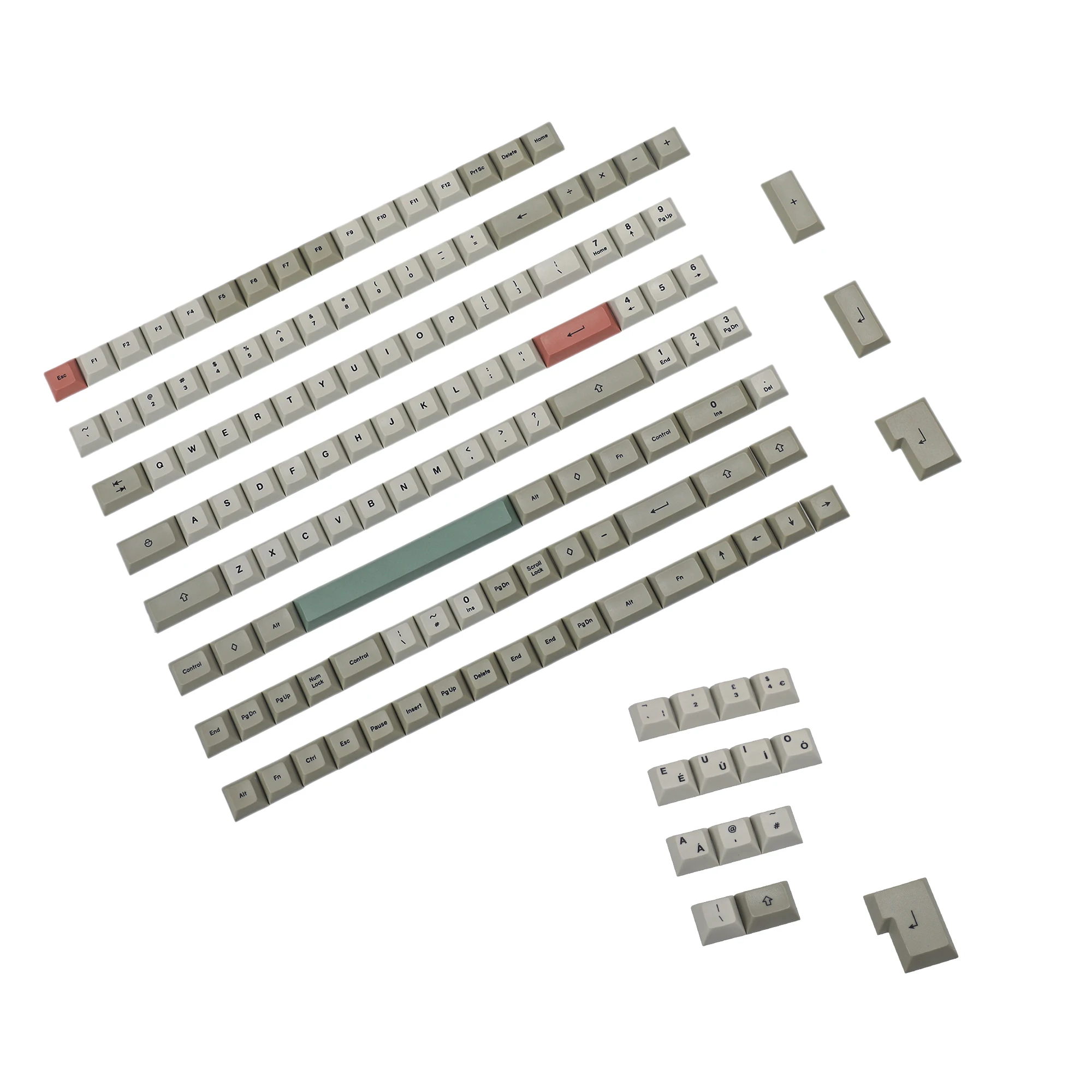 Kit de Teclado mx com Perfil Dsa 61 87 104 96 84 Barra Ansi Iso Azerty Qwitz Espanha Reino Unido Francês Alemão Italiano Keyconjunto Pbt Keycap para Teclado mx - Imagem 3