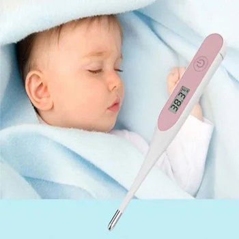 

Waterproof Digital Baby Thermometer 20 Seconds Fast Temperature Measurement Electronic Screen Display Home Thermometer