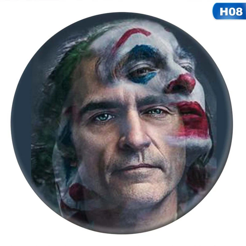 1 дюйм DC комиксов фильм супергерой, Джокер Merch булавки кнопки броши значки Pinback Бэтмен аксессуары для фанатов