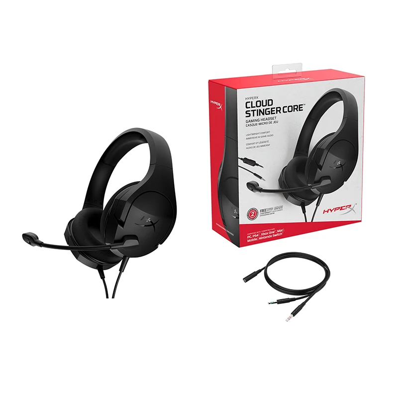 Kingston HyperX Cloud Stinger Core Игровая гарнитура с микрофоном легкие наушники для PS4 игровой автомат