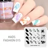 Nail Stamping Plate 46 Designs Nail Art Stamping Plate Flower Butterfly Geometric Patterns Nail Stencils Template Manicure Tools 6