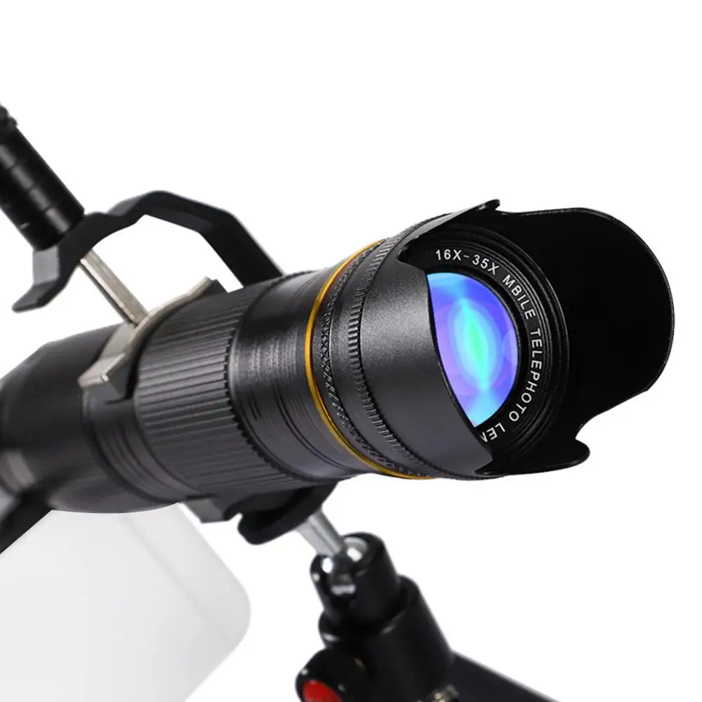 4K HD 15-36X Регулируемый оптический зум объектив камеры ж/штатив дистанционного хранения Чехол телефон телеобъектив мобильные внешние аксессуары