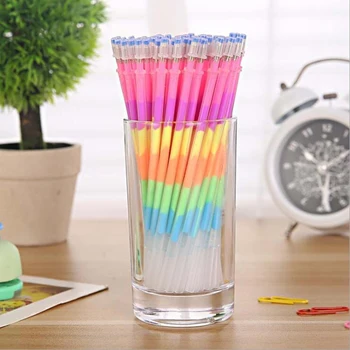 

20pcs 0.7mm Color Refill Rainbow Refill Creative Stationery Office Supplies Neutral Refill Children Student Mark Stationery