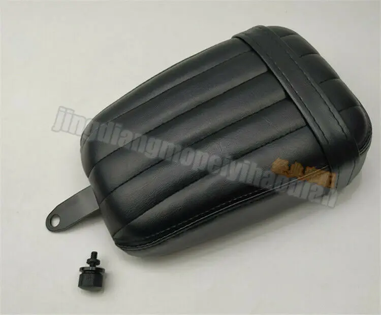 Rear Passenger Grid Pillion Cushion Seat Pad For Harley Softail Slim