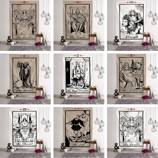 Creative Dark Witchcraft  Astrology  Tarot Tapestry