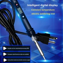 80W Adjustable Temperature Soldering Iron LCD Digital Display Temperature 110V 220V Electric Iron Soldering Iron Accessories