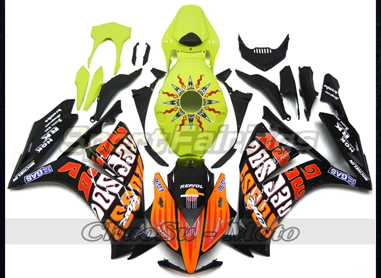 DIY для Honda CBR1000RR 2012 2013 CBR1000 RR комплект обтекателей полная защита ABS литья под давлением обтекатель рамка