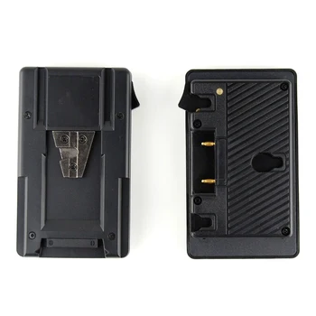 

New Gold Mount to V Mount Battery Adapter Plate Converter with D-tap Port