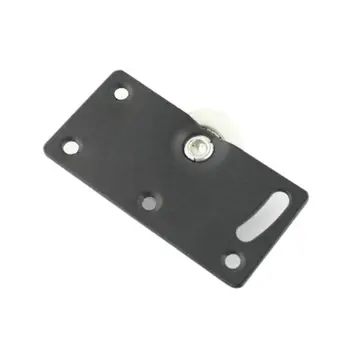 

New 30 mm quest way single wheel rectangular plate sliding door roller 2 pieces