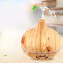 Mini Essential Oil Expansion Incense 235 Ml Wood Grain Incense Atomizing Humidifier USB Aroma Diffuser 400 Ml Colorful Light Mut