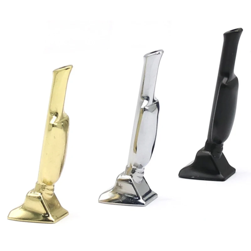 

Mini Golden Man trophy pipe Snuff Snorter Sniff Metal Tube Vacuum Sniffer