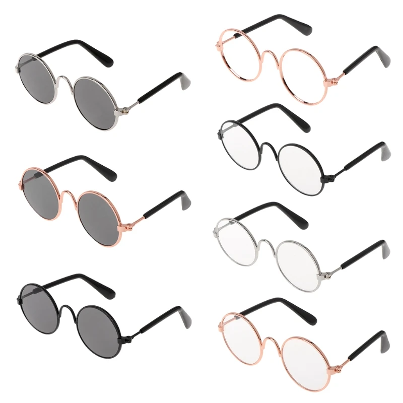 Gafas de sol redondas para mascotas, accesorios divertidos de moda, suministro para gato, productos M2EF