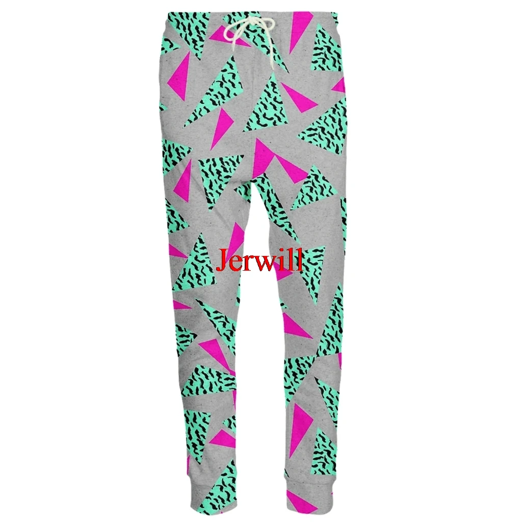 

90s Pattern 3D Joggers Pants Men Casual Loose Trousers Bottoms Men's Clothing For Unisex Hip Hop Style Pantalon Homme