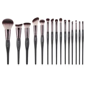 

15pcs Black Makeup Brushes Set Eye Shadow Powder Foundation Brush Professional Cosmetic Tools Kits