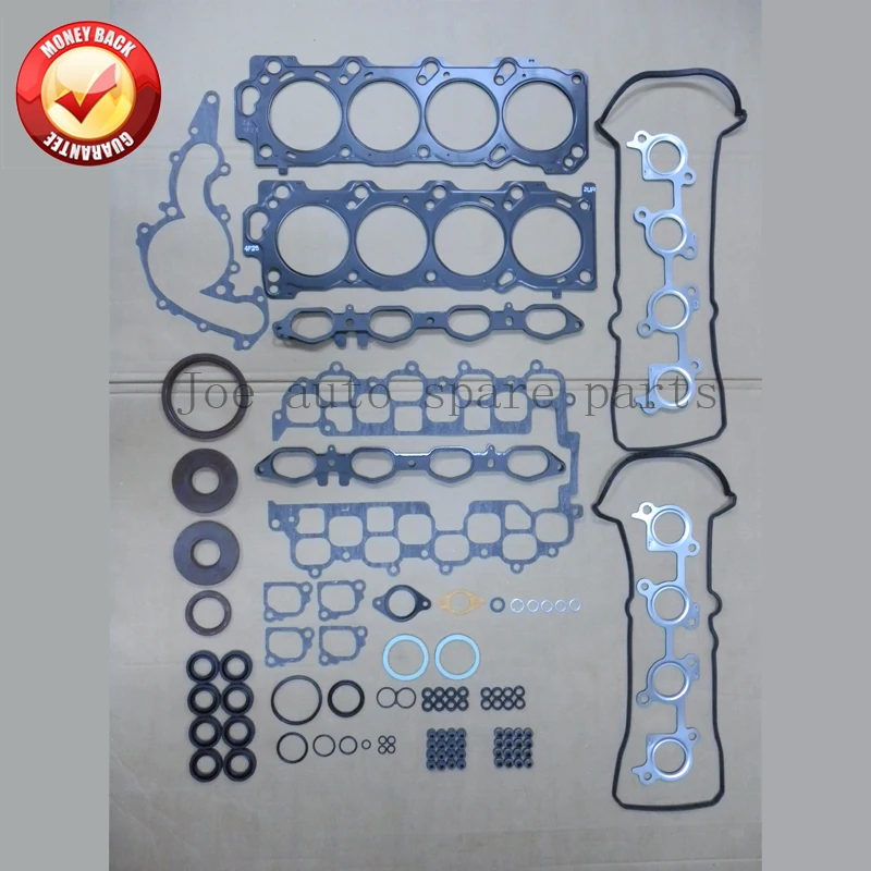 Полный комплект прокладок двигателя 2UZ 2UZFE для Toyota LAND CRUISER 100 4.7L 4664CC 1998 up 04111 50122 50121