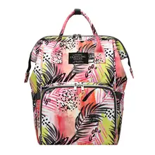 

Fashion Women Bags Mom Baby Multi-function Diaper Backpacks Cartoon Print Baby Nappy Backpack Large Capacity Nursing Bag for Kid