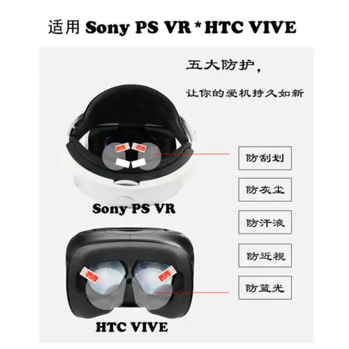 Защитная пленка для очков Sony PS VR / HTC VIVE PlayStation|Безопасность и выживание| |