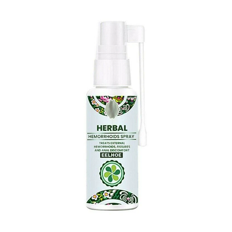 30ml Natural Herbal Hemorrhoids Spray Powerful Hemorrhoids Treatment Agent Relieve Anal Pain Spray