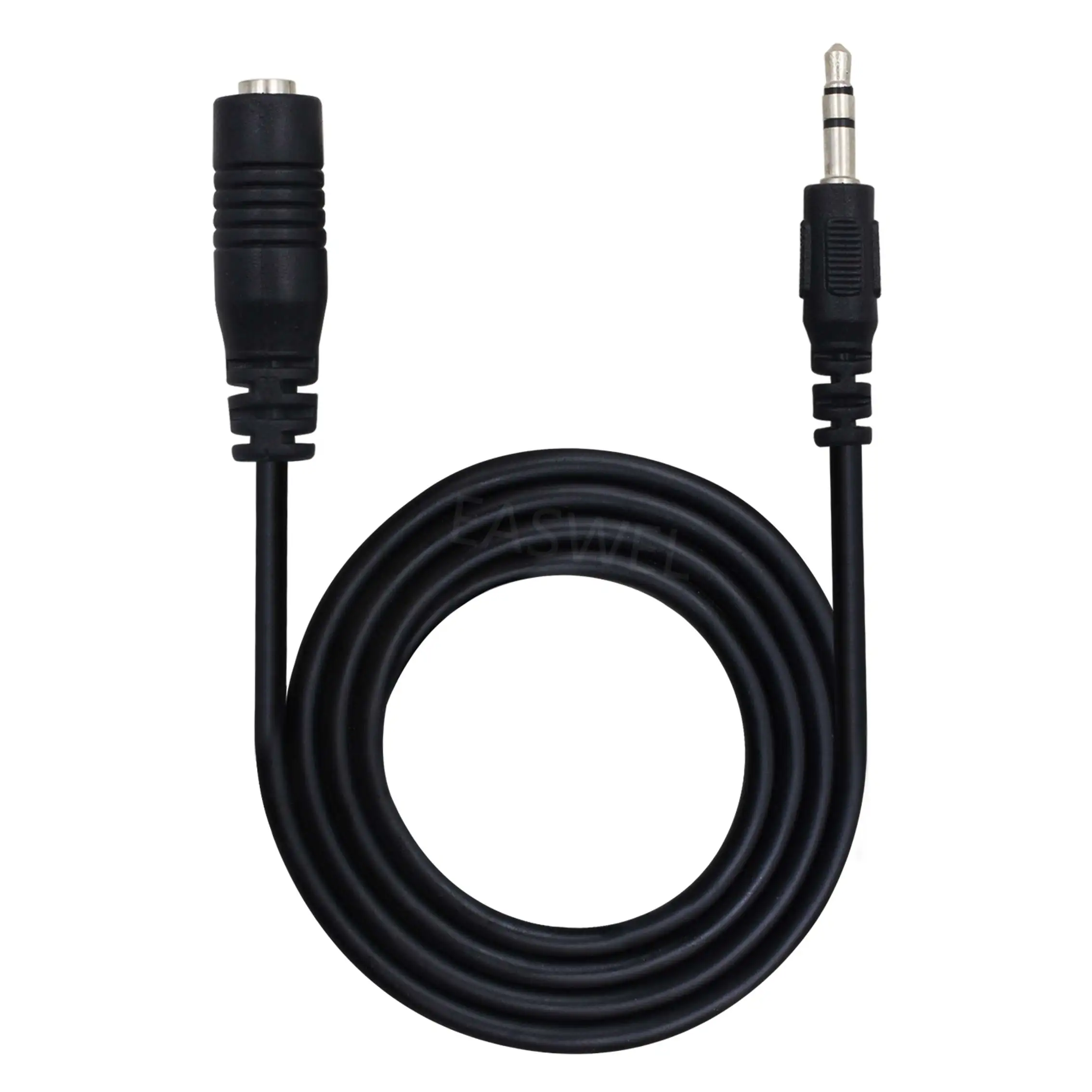 50pcs 3.5mm Audio Extension Cable Stereo Headphone Cord Male to Female Car AUX MP3 lot