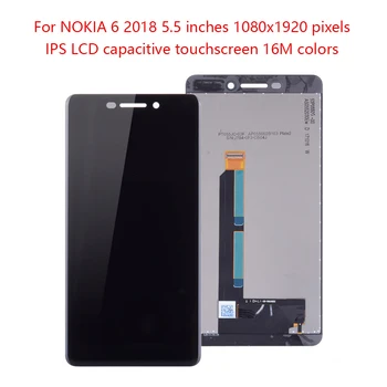 

Original 5.5"For NOKIA 6 2018 LCD Display Touch Screen For NOKIA 6 2018 Display For NOKIA 6.1 LCD Display For NOKIA N6 2nd LCD