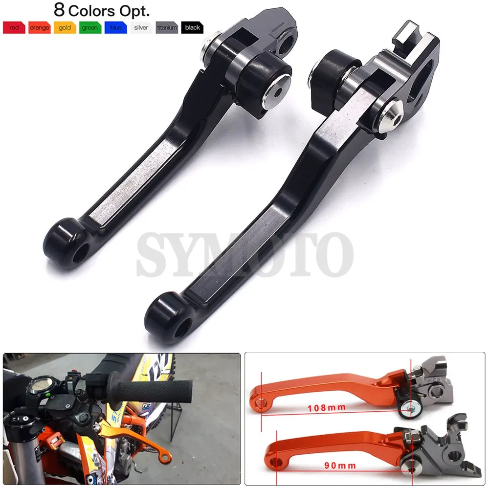 Для HONDA CR80R CR85R 1998-07 CRF150R 2007- CR125R CR250R 92-03 CRF450R 2002-03 Мотоцикл с ЧПУ Байк сцепные рычаги