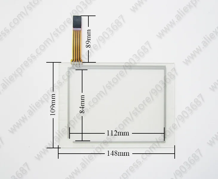 Touch Screen Digitizer for ESA VT505W000CN Touch Panel Glass for VT505W000CN