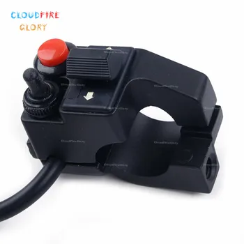 

New 7/8" Aluminum Motorcycle Handlebar ATV Turn Switch Assembly Control Push Button High/Low Beam Signal Horn Left For Honda