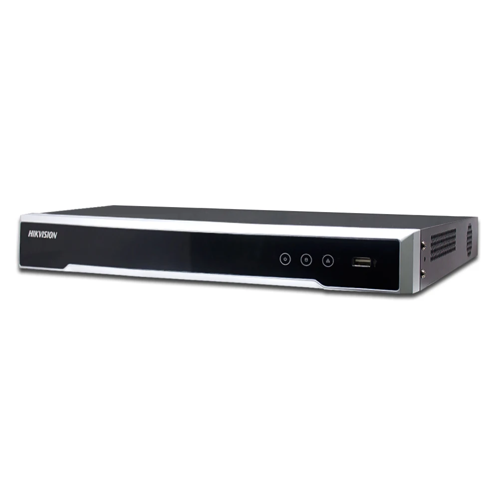 Hikvision оригинальный POE NVR DS 7616NI I2/16P 16CH H.265 12MP MAX для ip камеры двухсторонний аудио HIK