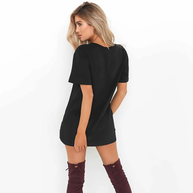 

2020 Fashion New Summer Hot Style Women's V-neck Halter Hollow Dress