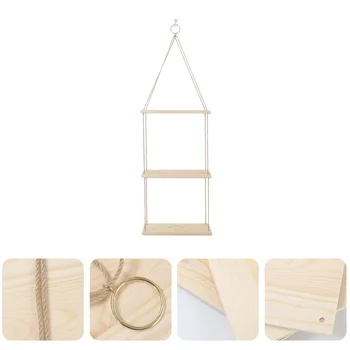 

1Pc Wall Rack Nordic Style Refreshing Fashion Flowerpot Rack Wall Hanging Shelf Plant Pot Shelf for Balcony