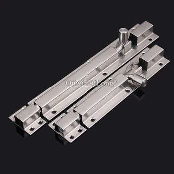 

DHL Shipping 20PCS Stainless Steel Heavy Duty Slide Door Bolt Barrel Latch Gate Security Bolt Lock 6Inch / 8Inch
