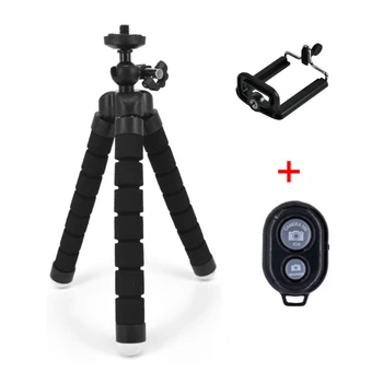 

Flexible Sponge Octopus Tripod Universal Mobile Phone Bluetooth Selfie Camera Set Stand Live Stand Bracket Tripod