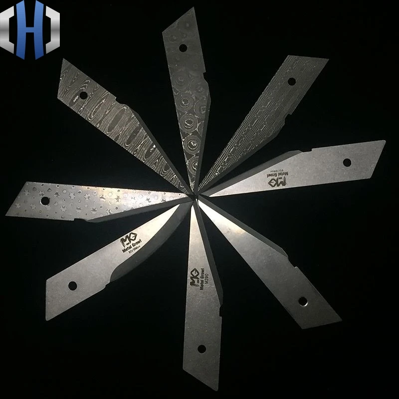 

Utility Knife Blade Can Be Replaced CKB-2 Blade Titanium Horseskin EDC Tools