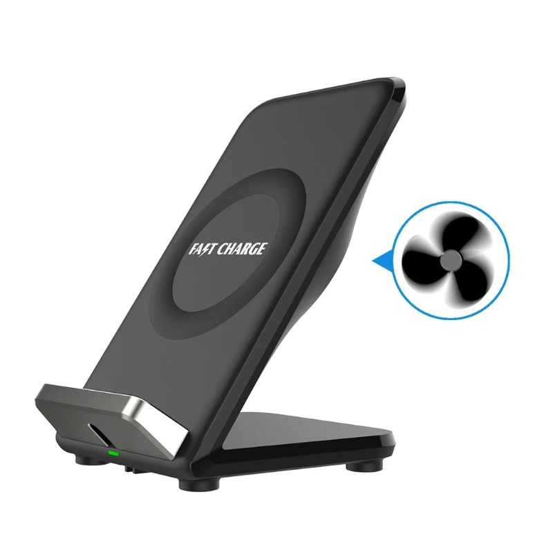 Wireless Charger with Cooling Fan Multifunctional Fast Charging Stand Compatible Most Mobile Phones | Мобильные телефоны и