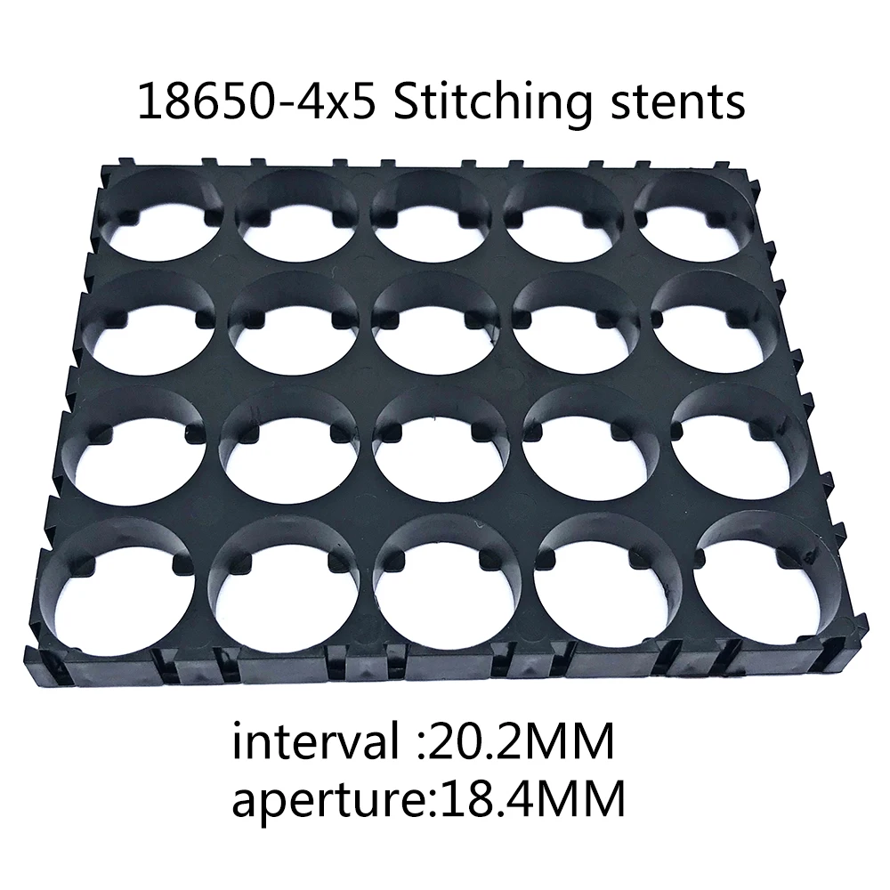 

Alma1pcs 18650-4x5 Joint Lithium Cell-Cylindrical Battery Case Holder Batteries Pack Plastic Holder Bracket For Diy Battery Pack